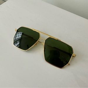 BOTTEGA VENETA classic aviator sunglasses